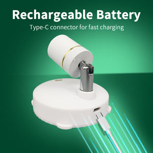 Appliques murales d'intérieur contemporaines <span class=keywords><strong>à</strong></span> piles <span class=keywords><strong>Led</strong></span> <span class=keywords><strong>sans</strong></span> <span class=keywords><strong>fil</strong></span> Sconce Modern RGBW Spotlight for Picture Plant Lighting - Product Image 3