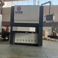 Machine automatique CE de polissage et d'ébavurage de tôles, machine de ponçage pour le finissage, le arrondissement des bords et l'élimination de l'oxyde laser