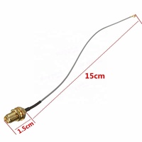 Câble coaxial RF 1.13 personnalisé SMA femelle vers connecteur MHF1 vers U.Fl