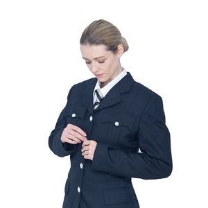 Giacca antivento a buon mercato uniforme di vendita calda delle guardie di sicurezza per le donne - Product Image 2