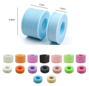 Custom Logo Nude Red Hot Pink purple Colorful <strong>Micro</strong> Paper Lash <strong>Tape</strong> for Sensitive Skin Breathable <strong>Tape</strong> for Eyelash Extension - Product Image 2