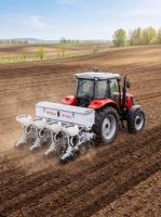 Semoir agricole professionnel à 12 rangs, semoir de précision à aspiration avec moteur à engrenages, espacement des lignes réglable