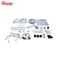 Bester Kitchen Homeappliances Utilisation pour la cuisine à domicile Friteuse à air électrique Four grille-pain avec cuisinière