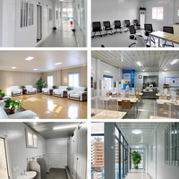 Casa Prefabbricata Modulare di Lusso in Acciaio, Kit Abitativo Portatile, Opzione Economica per Scuole, Cucine, Camere da Letto, Agriturismi