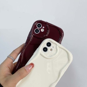 เคสโทรศัพท์มือถือซิลิโคน TPU สีพื้น ดีไซน์ขอบคลื่น สำหรับ iPhone 6 7 8 X Xr <span class=keywords><strong>Xs</strong></span> 11 12 13 14 15 Pro Max - Product Image 5