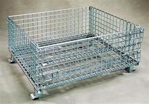 Sistema de rejilla de malla de alambre de acero de alta resistencia personalizado para almacenamiento en almacenes de supermercados - Product Image 5