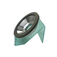 Diamètre 100 mm 240 #   320 #   400 #   Meule Grit LBW 100X32X10X4 pour le façonnage de la face avant des outils de travail du bois