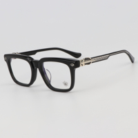 2025 nouveau Design Rectangle Transparent noir cadre marbre motif Logo personnalisé Durable pleine jante lunettes de lecture cadres pour