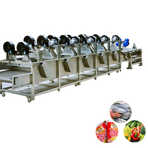 Machine automatique électrique de séchage et d'égouttage à air froid pour légumes et fruits frais, équipement de déshydratation pour produits d'emballage - Product Image 3