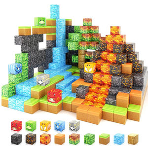 My World Cubo Magnetico per Bambini, Blocchi da Costruzione Magnetici Esplorazione della Foresta Fai da Te - Product Image 3