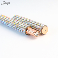 Pro Series AB Gradient Strass Acrylique Brosse Véritable Kolinsky Sable Cheveux #10 Nail Art Fournitures En Gros Nail Art Brosse