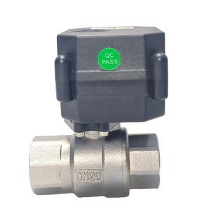 Flomarvel Fh-mo/fh-s Precio de Fabricante Proveedor Válvula de Agua Motorizada de 2 Vías 3/12V 24V con Polaridad Invertida de Acero Inoxidable, Latón y PVC - Product Image 3