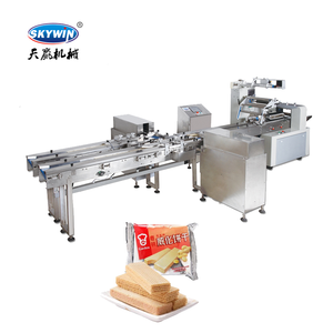 Macchina Automatica per Confezionamento Biscotti e Wafer a Prezzo di Fabbrica, Linea di Imballaggio a Flusso Continuo per Biscotti e Wafer - Product Image 5