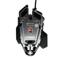 Gm80 Usb Filaire Led Dazzle Light Effect Transformers Jeu E-Sports Souris Mécanique