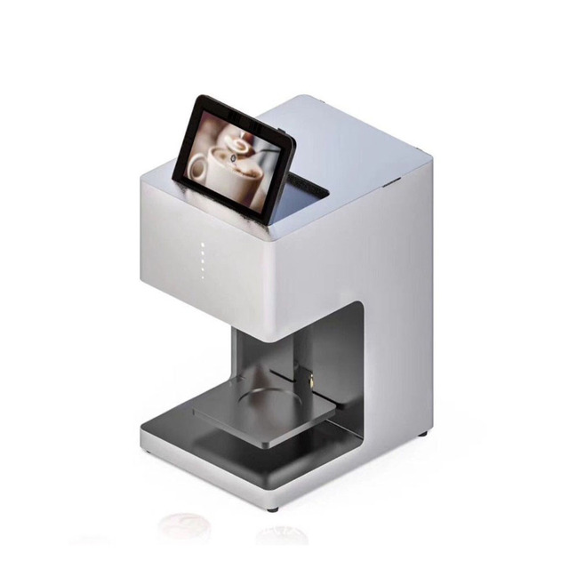 Coffee Printer 3D Printing Cappuccino Latte Can Print Any Photo Selfie Art for Cafe Restaurant