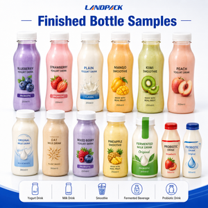 <span class=keywords><strong>Machine</strong></span> de production pour le remplissage et l'étiquetage de bouteilles de lait liquide et de yaourt - Product Image 2