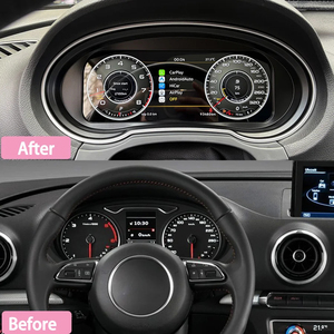 For Audi A3 2013-2020 Gauge Cluster LCD Instrument Cluster <b>Digital</b> Dashboard Panel Virtual Cockpit Speedometer Tachometer <b>Clock</b> - Product Image 2