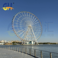 89m Grand Amusement Énorme Grande Roue Grand Parc D'attractions Manèges Attractions à Vendre