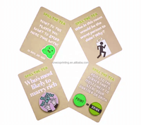 Impression personnalisée Ultimate Girls Night Party Game Jeu amusant pour les dames Night Drinking Card 18 + Card Game