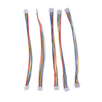 SH 1.0mm 3 broches JST Mini Micro Double connecteur prise fils câbles 100MM