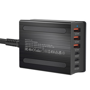 200W Gallium Nitride Charger Pd Fast Charge 3C3A Mobile Phone Computer Charger Desktop GaN Gan Gan Charging Head - Product Image 3