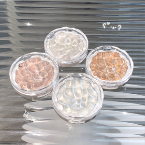 Personalizar logotipo propio Aclarar maquillaje cara polvo prensado paleta resaltador <span class=keywords><strong>bronceador</strong></span> polvo prensado Etiqueta Privada resaltador maquillaje - Product Image 1