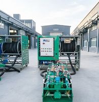 Robot de dragage télécommandé de 900 mm avec faisceau LED pour le débouchage de sédiments sous-marins dans les opérations de profondification des voies navigables