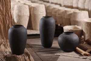 Venta al por <span class=keywords><strong>mayor</strong></span> casa de campo sala de estar decoración del hogar piso grande vintage antiguo jarrón de <span class=keywords><strong>cerámica</strong></span> - Product Image 2