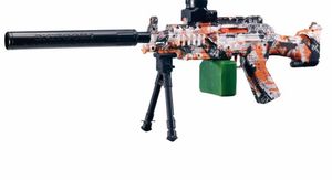 Pistola Gel completamente automatica a caldo Ak47 <span class=keywords><strong>Uzi</strong></span> M416 M4 Blaster pistola elettrica Splatter - Product Image 5