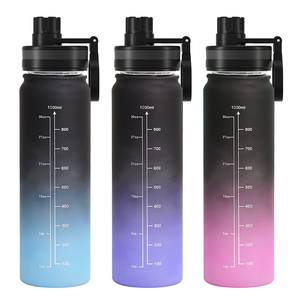 Botella de Agua Deportiva Portátil de 1000 ml con Logotipo Personalizado, Nuevo Diseño para Gimnasio - Product Image 6