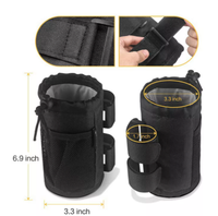 Sac de rangement de bouteille d'eau isolé pour guidon de vélo, usine de chine