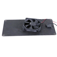 Kit de ventilateur solaire double 10w 20w 12v, ventilateur d'évacuation solaire extérieur étanche, ventilateur solaire portable double USB, ventilateur pour serres solaires