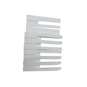 In posizione verticale Pianoforte Chiave in bianco top Pianoforte Chiave di Ricambio Bianco Lucido Set Completo