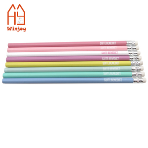 Lápices Motivacionales al por Mayor <span class=keywords><strong>de</strong></span> Fábrica, Lápices <span class=keywords><strong>de</strong></span> Madera HB con <span class=keywords><strong>Texto</strong></span> en Lámina Dorada Personalizados con Borrador para Pedidos al por Mayor - Product Image 3