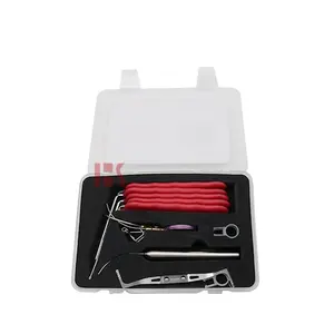 Lock Pick Set Tools Car Lock Locksmith Working Tool Set L Type Needle+Fiber Magnifier Lock Pick Tool