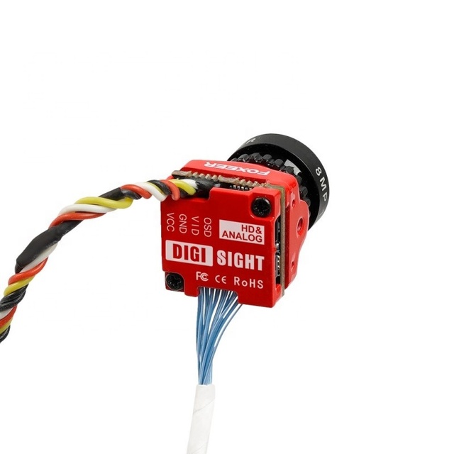 Foxeer Digisight 2 Nano 720P Digital 1000TVL Analog Switchable 4ms Latency Super WDR 1/3" CMOS Camera for FPV Racing Drones