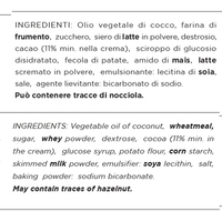 Galletas Sándwich de Chocolate y Cacao Rellenas de Crema, Marca Italiana Cabrioni, 26 Unidades, Venta al Por Mayor X 150g