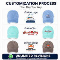 Casquette de baseball vintage non structurée en coton lavé 100 % personnalisée avec logo brodé, 6 panneaux, pour homme, vente en gros