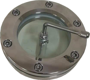 خزان تخزين CNJS مرآة عالية الضغط خزان صحي/316L من الفولاذ المقاوم للصدأ حاوية مراقبة زجاج الرؤية - Product Image 4