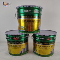 Revêtement imperméabilisant liquide en polyuréthane à base d'huile de haute qualité, peinture imperméable PU pour la réparation des fuites de toits et de sous-sols
