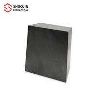 Brique de carbone de magnésie de haute qualité Chine 1770 ° -2000 °   Brique de marmites en acier réfractaire, marque Shuojin, teneur en MgO de 80%