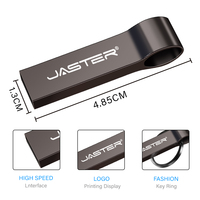 Benutzerdefiniertes LOGO Metall USB-Stick 4GB 8GB Flash-Laufwerk USB 2.0 Pendrive 128MB Flash-Speicherstick