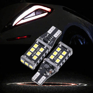 หลอดไฟท้ายรถยนต์ LED รุ่นใหม่ Xtx สีแดง รุ่น Universal T15-4014-45SMD ใช้เป็นไฟเลี้ยว ไฟเบรก ความสว่างสูง 5W 12V - Product Image 3
