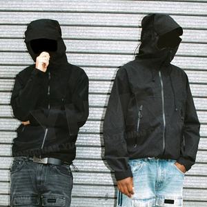 <span class=keywords><strong>Giacca</strong></span> Softshell da <span class=keywords><strong>Uomo</strong></span> Personalizzata da Esterno Resistente all'Acqua OEM <span class=keywords><strong>Impermeabile</strong></span> e Antivento in Nylon Ripstop per Escursionismo e Snowboard - Product Image 4