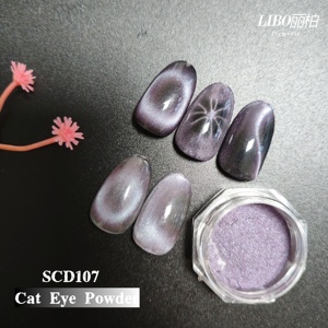 Nuevas llegadas: Polvo de ojo de gato con destellos de verano, sin negro y con imán fuerte para esmalte en gel - Product Image 5