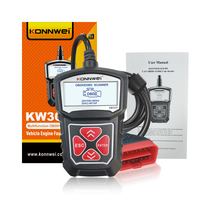 Lecteur de codes OBD2 professionnel KONNWEI KW309 16 broches et outil de diagnostic pour tous les véhicules OBD2