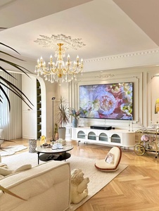 French Crystal Chandelier American Living Room Light Luxury European Candle Light Retro Restaurant Lighting - Product Image 3