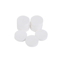 Serviettes en coton compressées jetables 40 GSM, mini-serviettes en forme de pièce de monnaie, serviettes magiques portables pour le nettoyage du visage, voyage, extérieur, 100 pièces