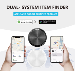 <span class=keywords><strong>GPS</strong></span> double système pour traceur intelligent : suivi en temps réel et contrôle à distance |   Compatible Android/iOS |   Mini traceur pour chien - Product Image 2