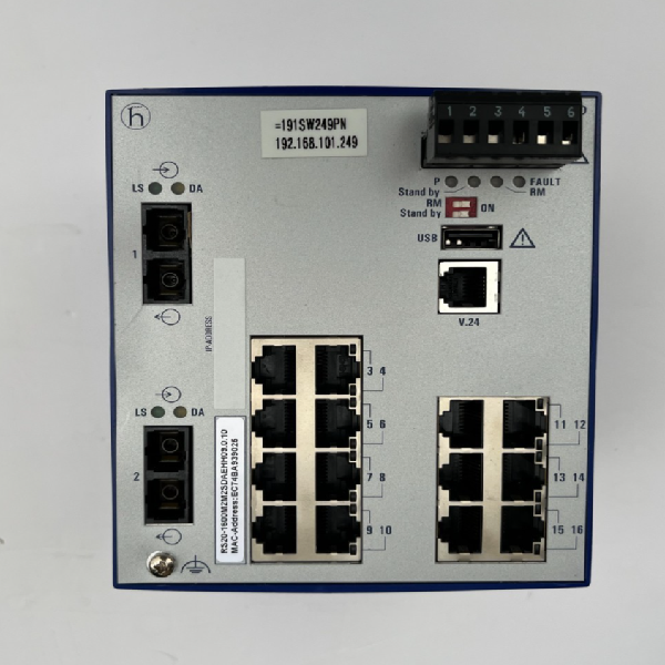 Plc Rs20 943434005 Rs20-1600m2m2sdaehh09.0.10 16 Ports Ethernet Switch for Warranty Product